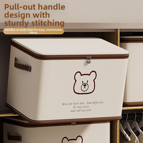 Foldable storage box - storage, with