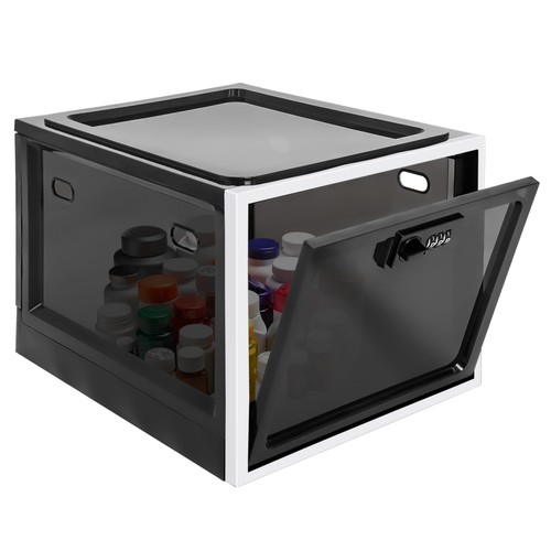 Locked box medication lockable - box,