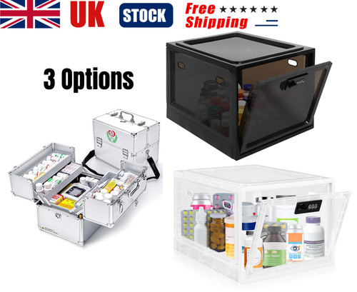 Locked box medication - box, lockable