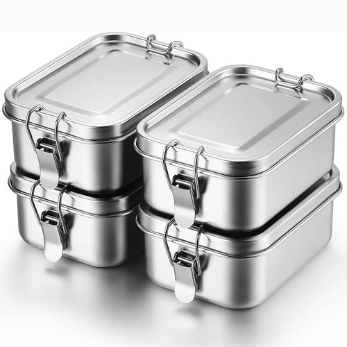 Pcs stainless steel - 4, bento