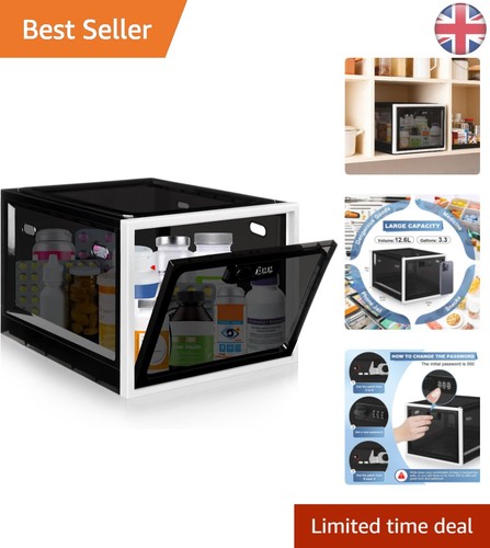 Lockable storage box - 12.6l,