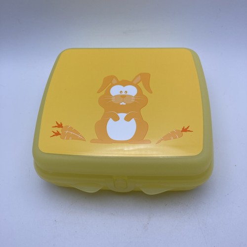 Tupperware lunch box yellow - tupperware,