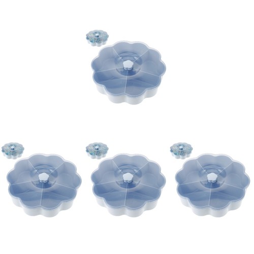 Reusable blue plastic snack - plastic,