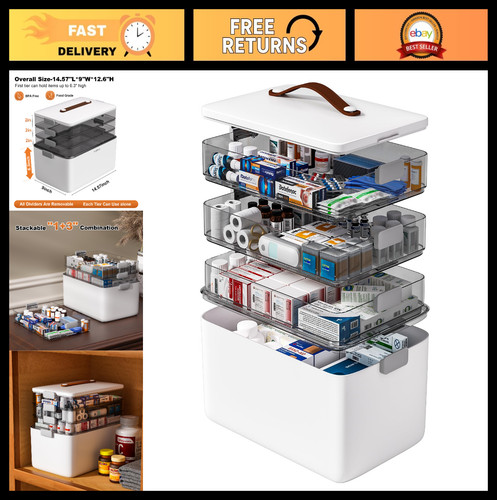Tier portable medicine - 4-tier,