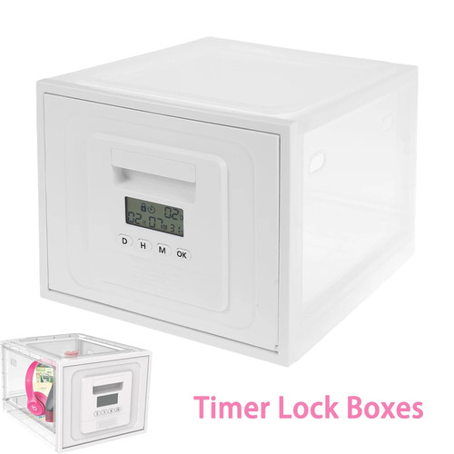 Timer lock boxes - lock, dust
