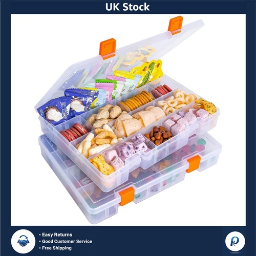 Pack clear snack box - clear,