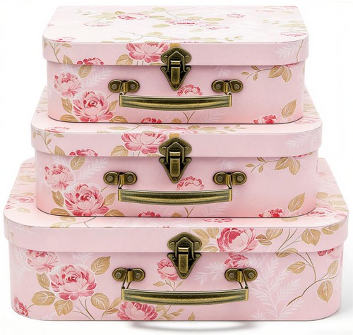 Pack paperboard suitcases - 3,